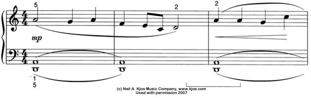 Score excerpt: The Shepherd's Flute