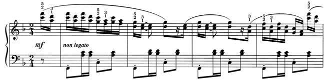 Score excerpt: Juba