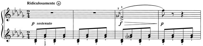 Score excerpt: Vision Fugitive