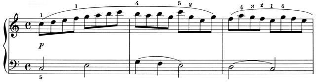 Score excerpt: Sonatina No. 1 in C major